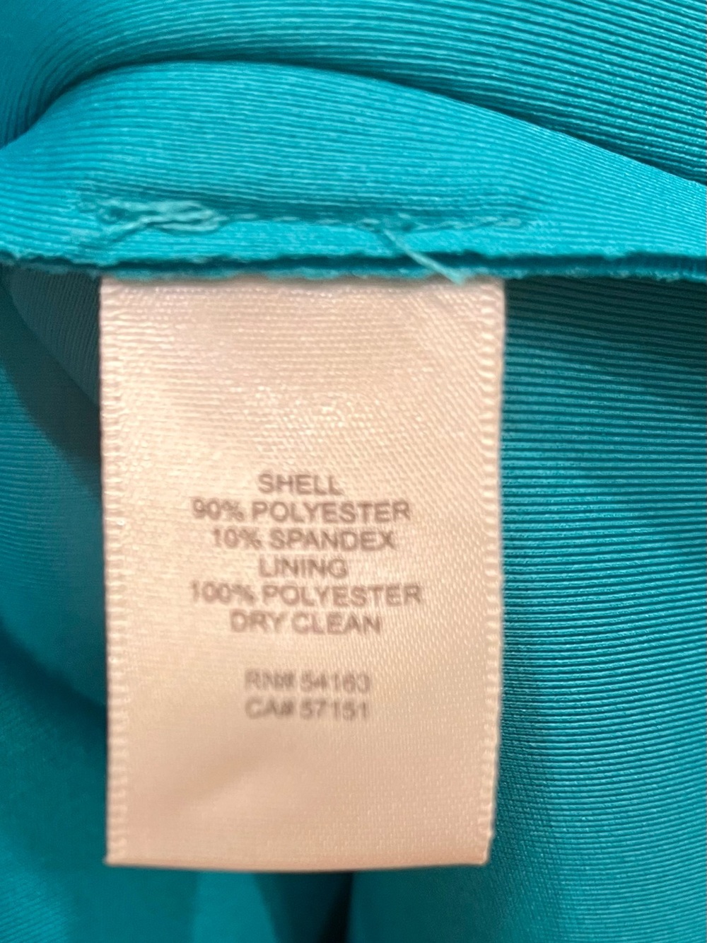 Eliza J Teal Ruffled-Shoulder Midi Sheath Dress - Picture 5 of 5